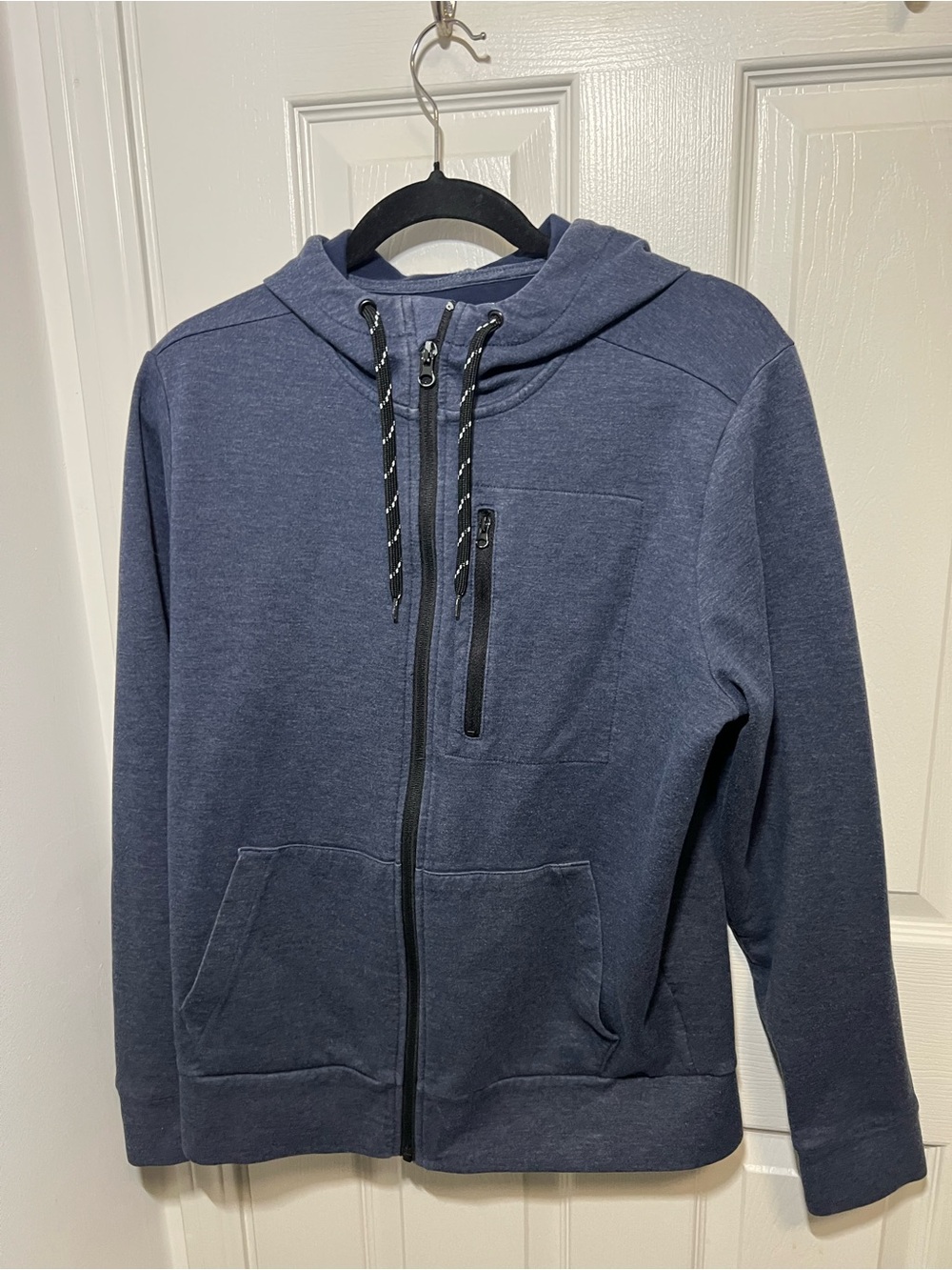 GAP Men's Navy Full-Zip Hooded Sweatshirt
